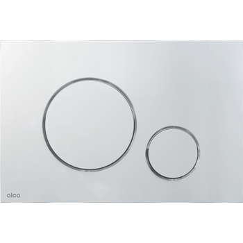 Przycisk sterujący do systemów podtynkowych, chrom-mat