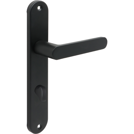 MALAGA klamka na szyldzie długim WC