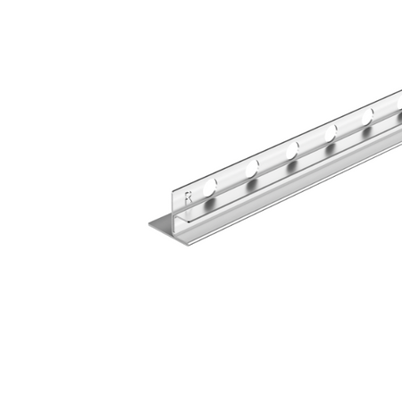 Listwa spadkowa do szkła prawa 120 cm inox