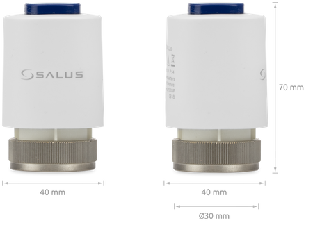 Salus siłownik termoelektryczny, M30 x 1,5 mm, 24 V AC, NO