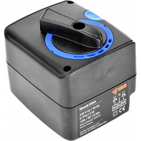 Siłownik zaworu mieszającego STER-D 230V IBO