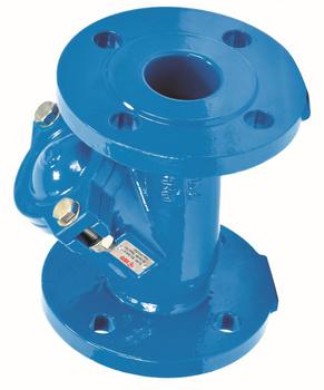 Zawór zwrotny kulowy DN50 PN6 z kołnierzem