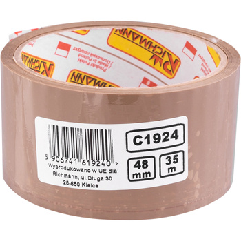 TAŚMA PAKOWA BRĄZOWA 48MMx35M