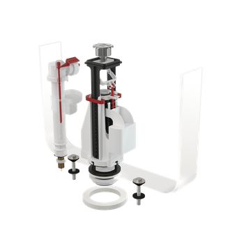 Komplet montażowy z dzielonym przyciskiem