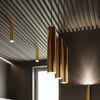 Lampa Wisząca LAGOS 2 złoty połysk