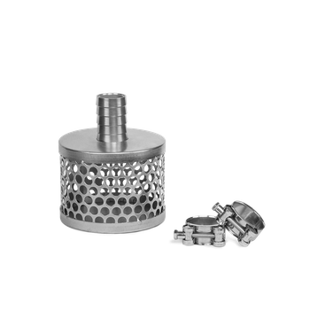 Kosz do węża ssącego 38 mm / 1 1/2"+ 2x GBS obejmy