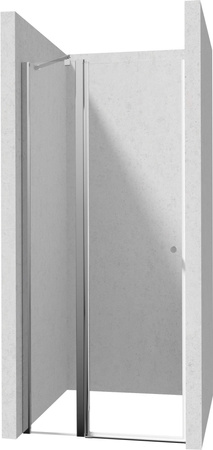 Drzwi prysznicowe 90 cm - uchylne chrom KTSU041P
