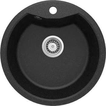 Zlewozmywak granitowy 1-komorowy grafit stal ZRS 2803