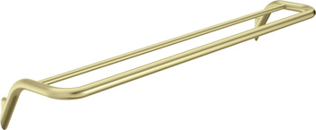 Wieszak na ręcznik podwójny - ścienny złoty ADI R631