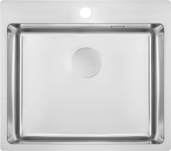 Zlewozmywak stalowy 1-komorowy stal stal ZPO 010B