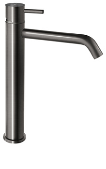 CIRICULUS bateria umywalkowa nablatowa, gun metal