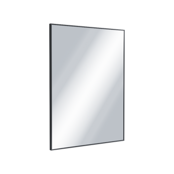 EXCELLENT Kuadro lustro łazienkowe 80x60 cm prostokątne, czarny mat czarny mat DOEX.KU080.060.BL