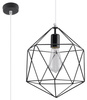 Lampa wisząca GASPARE czarna
