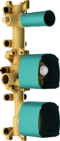 AX ShowerSolutions Zestaw podstawowy do modułu z główką prysznicową 120/120, podtynkowy