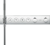 AX ShowerSolutions Moduł termostatyczny Select 600/90 do 4 odbiorników, podtynkowy, Chrom