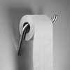 Uchwyt na papier toaletowy ścienny titanium ADI D211