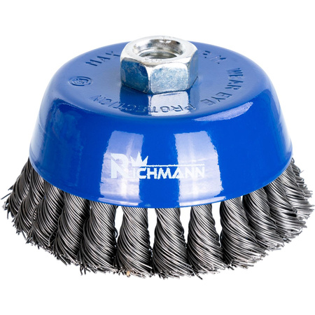 SZCZOTKA DO SZLIF. DOCZOŁOWA 100 MM DRUT SKRĘTNY