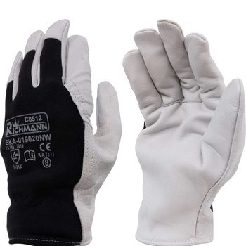 RĘKAWICE ROBOCZE SKÓRA KOZIA LICOWA "EKO" ROZM. 8' (SKA-019020NW)