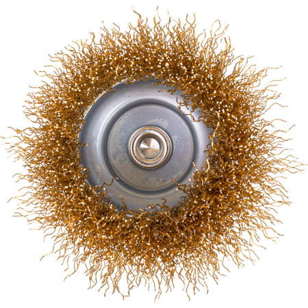 SZCZOTKA DO WIERT. DOCZOŁOWA 75 MM MOSIĄDZOWANA