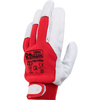 RĘKAWICE SKÓRA KOZIA LICOWA CZERWONE ROZM.  8' (SKA-019011RW)