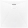 Brodzik granitowy kwadratowy 80x80 cm biały KQR A42B