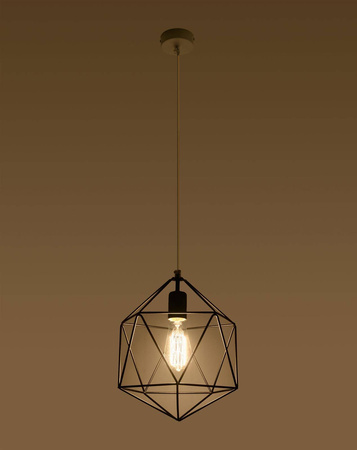 Lampa wisząca GASPARE czarna