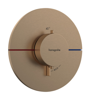HG ShowerSelect Comfort S Bateria termostatyczna, podtynkowa, Brąz Szczotkowany