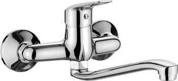 Bateria kuchenna ścienna obrotowa chrom Boro BMO 080M