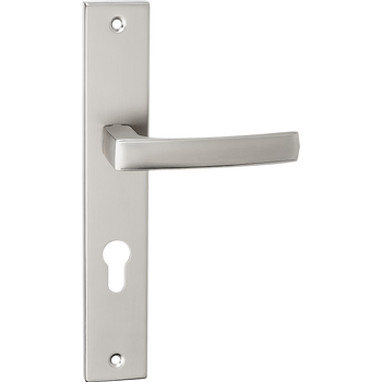 ASTER klamka na szyldzie długim na wkładkę