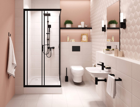 Szczotka WC wolnostojąca nero ADM N712