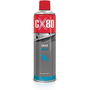 CX80 – SMAR BIAŁY 500ML AEROZOL do Połączeń Metalowych