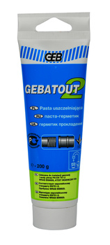 Pasta uszczelniająca GEBATOUT 2 - tuba 125 ml (200g) WODA C.O. GAZ