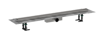HG RainDrain Compact Kompletny odpływ liniowy 1000, ruszt do wyłożenia płytkami, standardowy