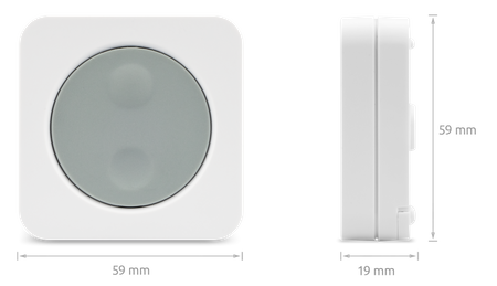 Salus inteligentny przycisk systemu Smart Home SB600, bateryjny