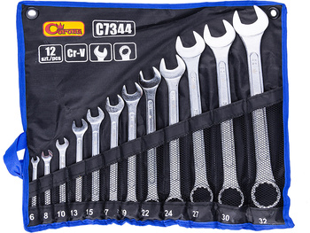 KLUCZE POL.GŁÓWKI 6-32MM 12 EL. PŁACHTA