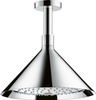 AX Showers/Front Głowica prysznicowa 240 2jet z przyłączem sufitowym, Chrom