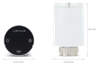 Salus elektroniczna grzejnikowa głowica termostatyczna TRV28RFM, M28x1,5 mm, bateryjna