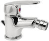 SMILE bateria bidetowa, korek automatyczny z tworzywa, chrom