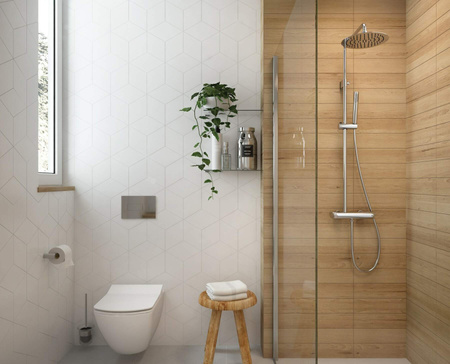 Szczotka WC wisząca chrom ADR 0711