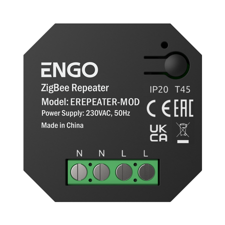 Repeater sieci ZigBee, podtynkowy (wzmacniacz sygnału), 230V