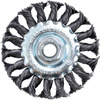 SZCZOTKA DO SZLIF. TARCZOWA 100 MM DRUT SKRĘTNY