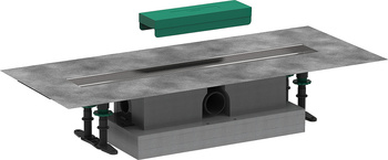 HG uBox universal Kompletny zestaw do odpływów liniowych 600, standardowy
