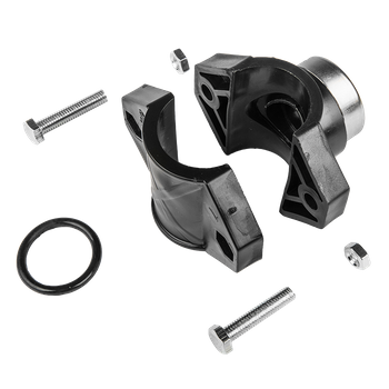 PN10 Obejma do rur PE 50 mm / GW1" metal