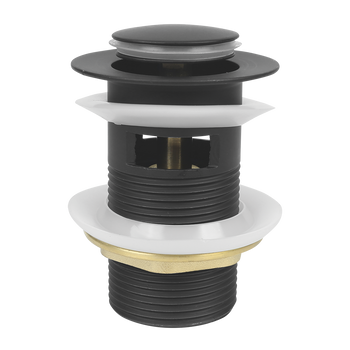 Korek spustowy klik-klak z przelewem