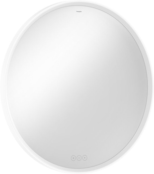 HG Xarita S Lustro z oświetleniem LED 900/50, pojemnościowy sensor dotykowy, Biały Matowy