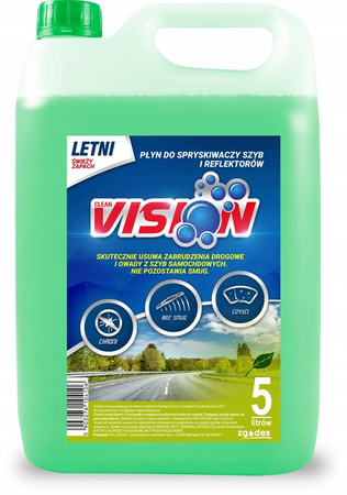 Płyn do spryskiwaczy Zgodex Vision letni 5L