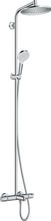 HG Crometta S Komplet prysznicowy 240 1jet z termostatem, wannowy, Chrom