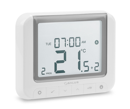 Salus przewodowy, natynkowy, elektroniczny termostat RT520 z OpenTherm, tygodniowy