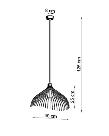 Lampa wisząca UMB biały