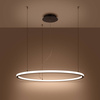 Żyrandol RISA 90 czarny LED 3000K